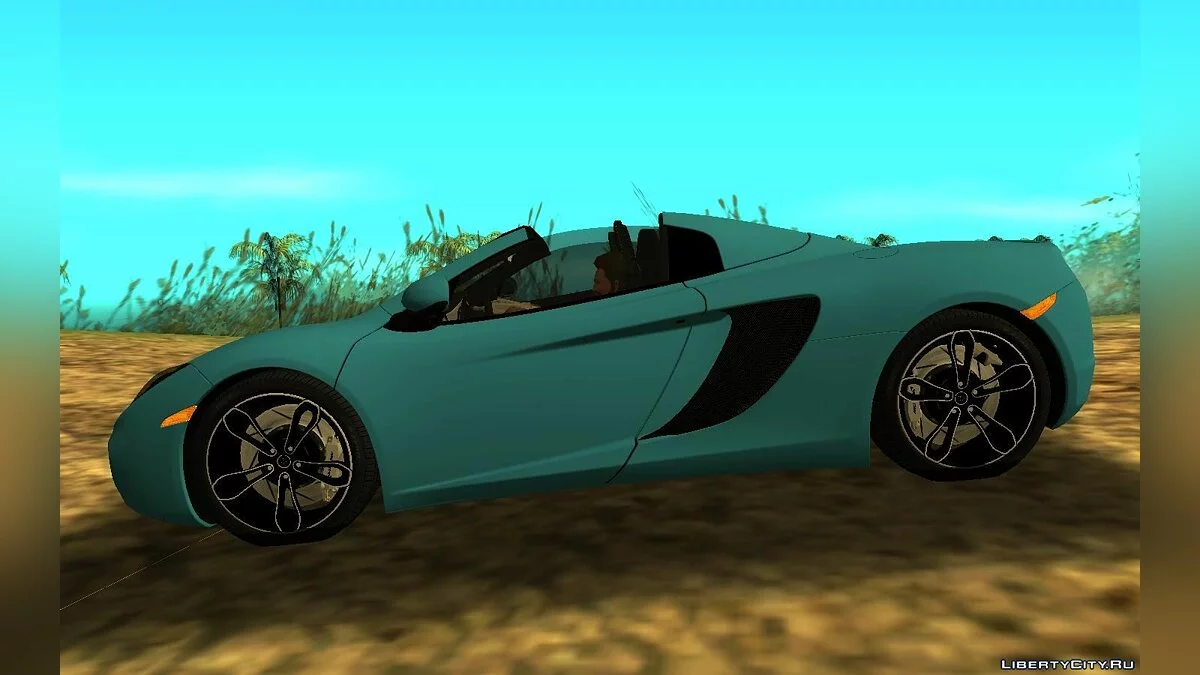 McLaren MP4-12C Spider FBI / GTA San Andreas