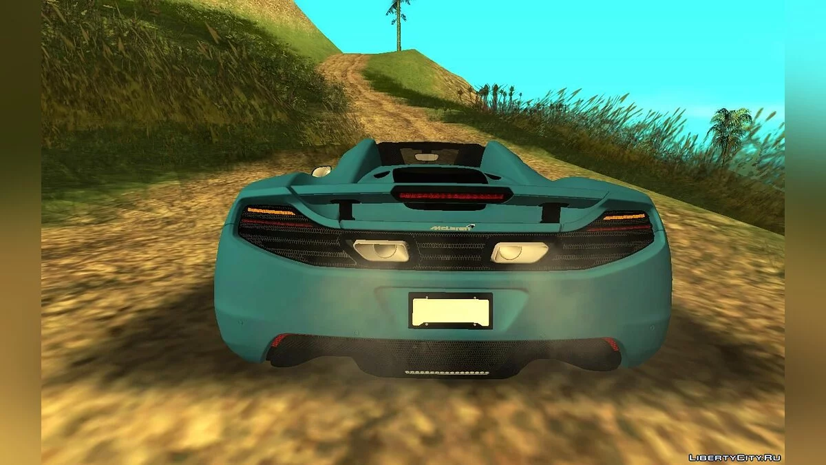 McLaren MP4-12C Spider FBI / GTA San Andreas