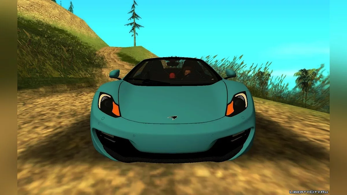 McLaren MP4-12C Spider FBI / GTA San Andreas