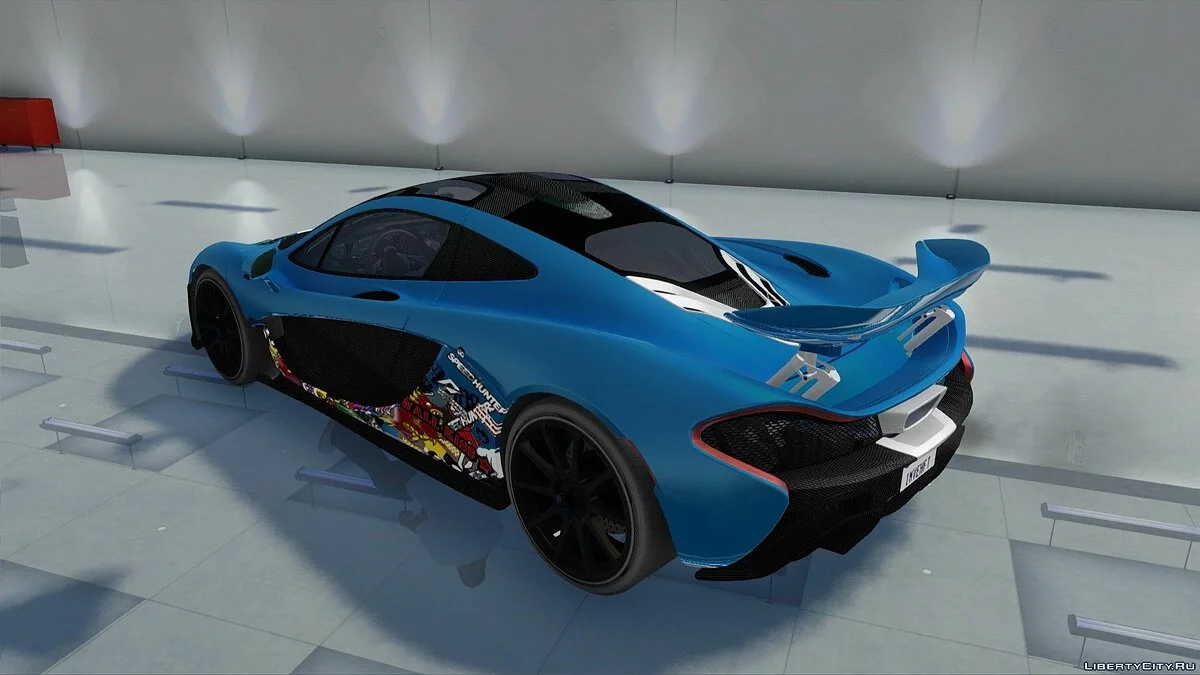 McLaren P1 Black Revel / GTA San Andreas