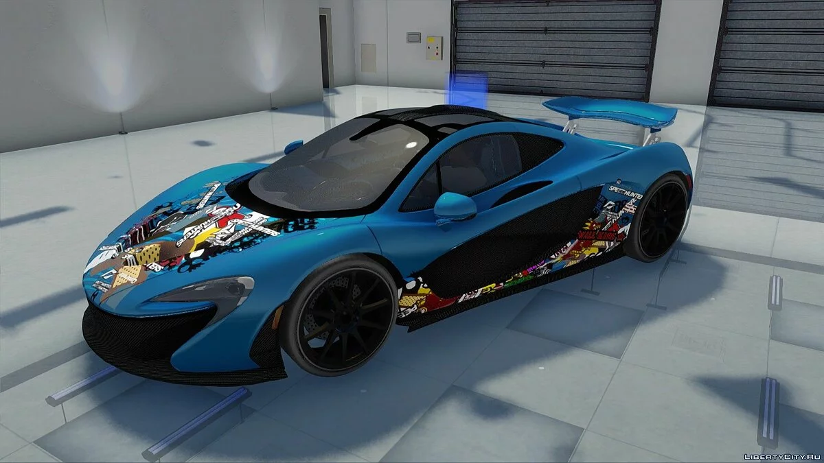 McLaren P1 Black Revel / GTA San Andreas