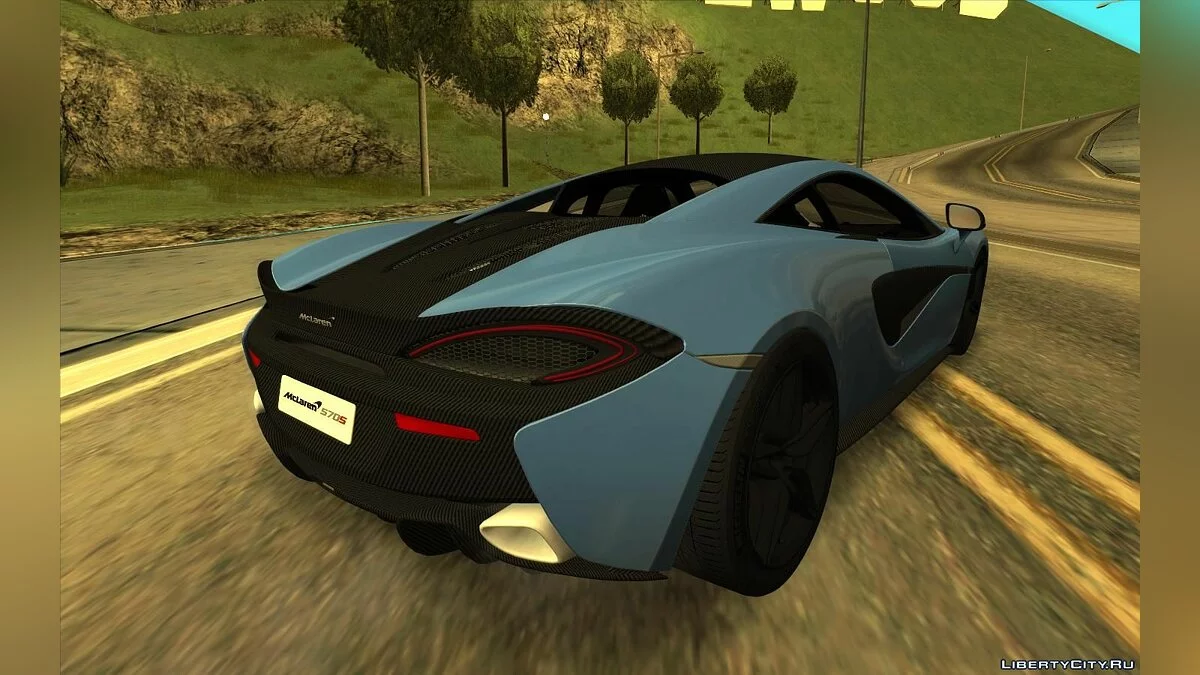 McLaren 570S [HQ] / GTA San Andreas