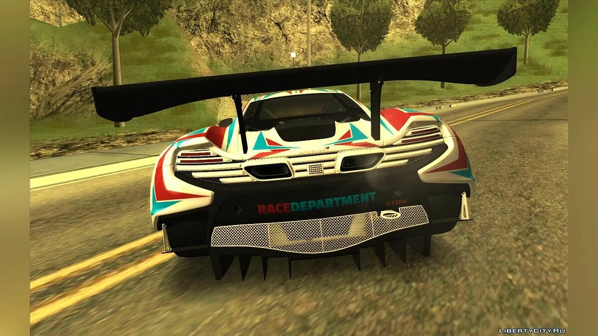 McLaren 650S GT3 / GTA San Andreas