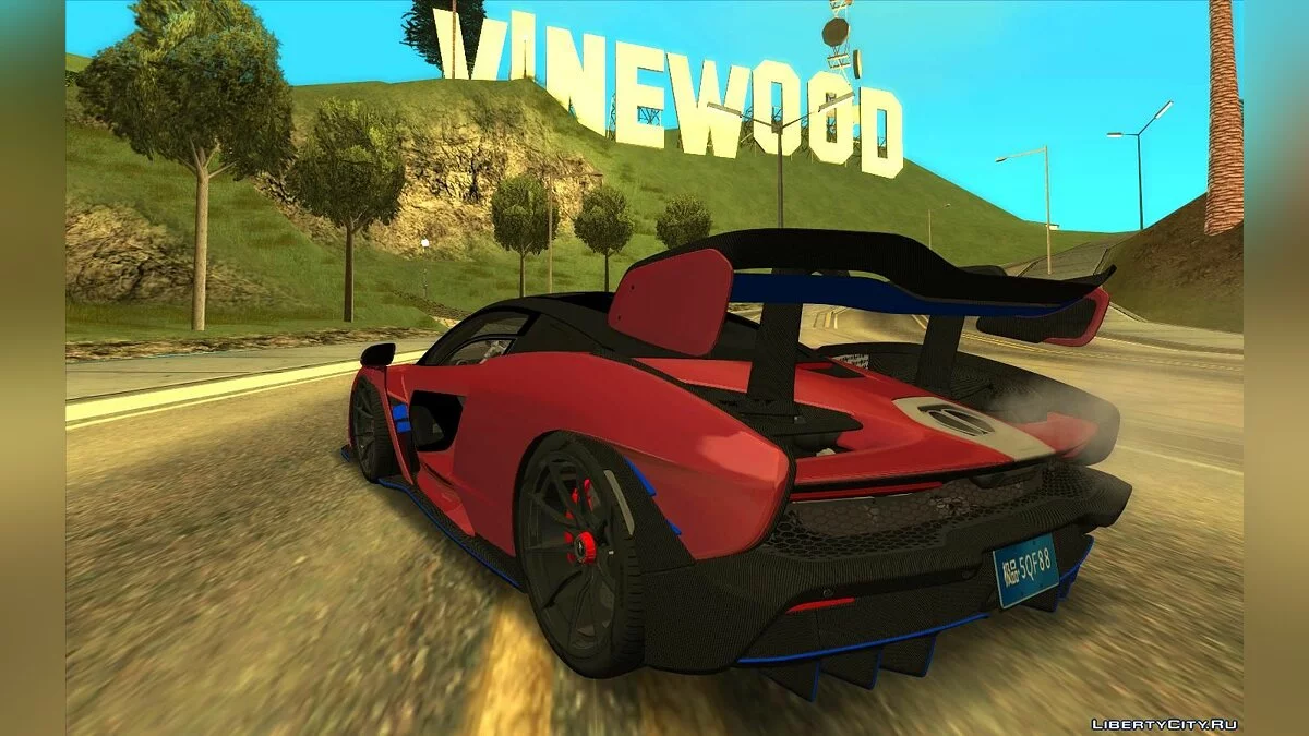 2018 Mc'Laren Senna / GTA San Andreas