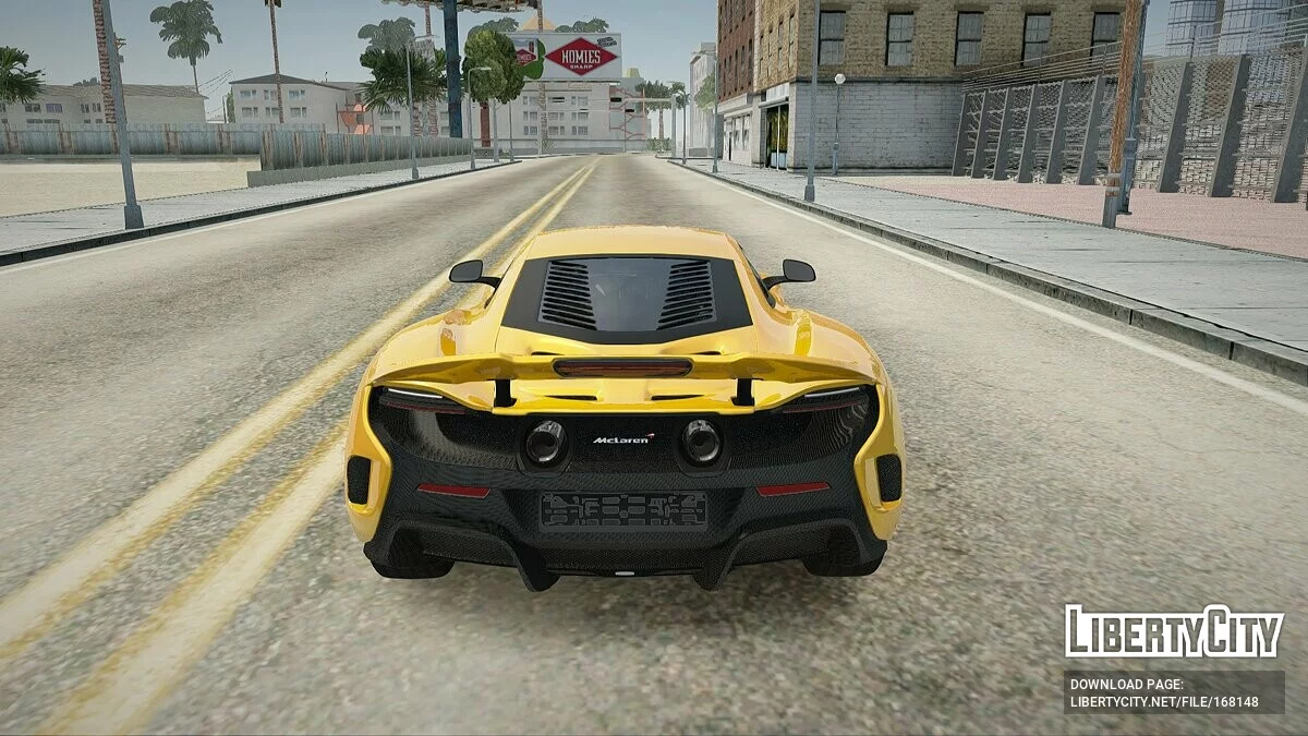 McLaren 675LT / GTA San Andreas