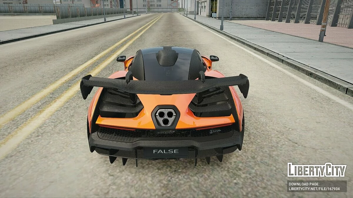 McLaren Senna / GTA San Andreas