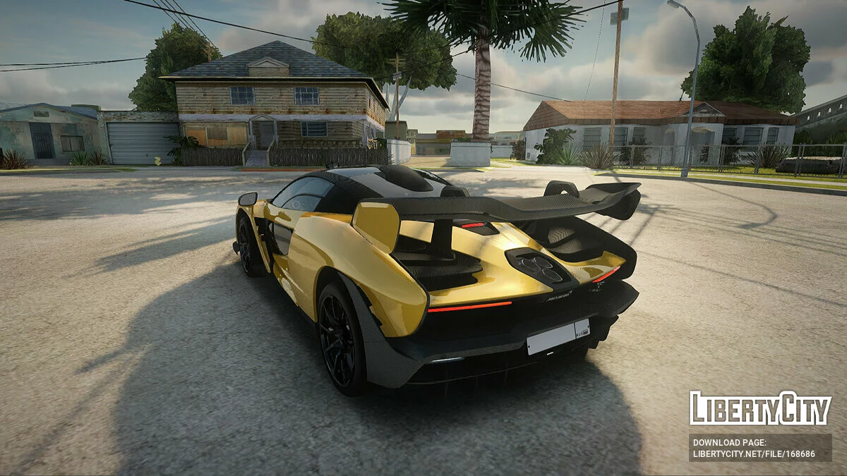 McLaren Senna + CCD / GTA San Andreas