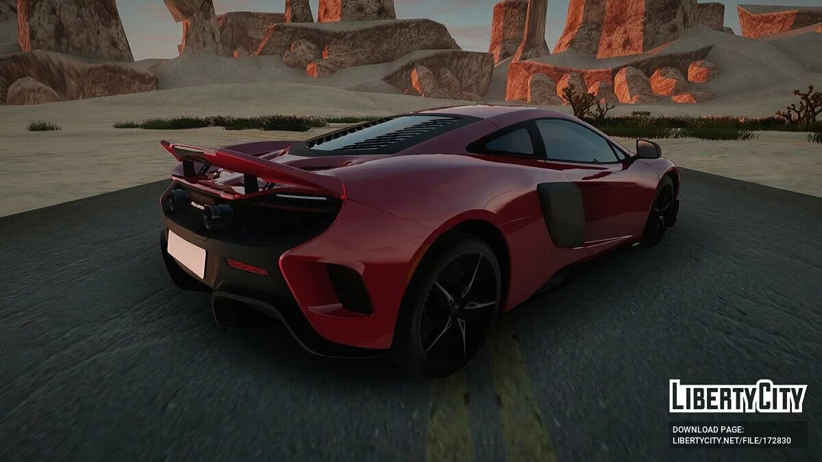 McLaren 675LT / GTA San Andreas