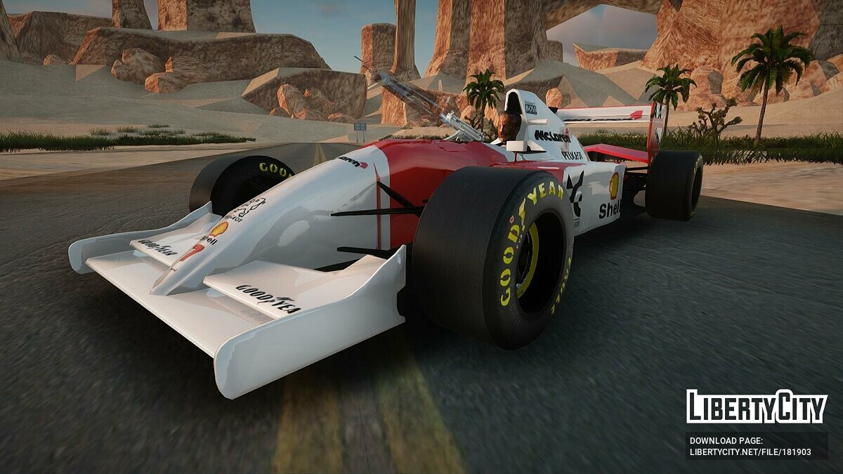 Скачать McLaren MP4/19 F1 1994 для GTA San Andreas