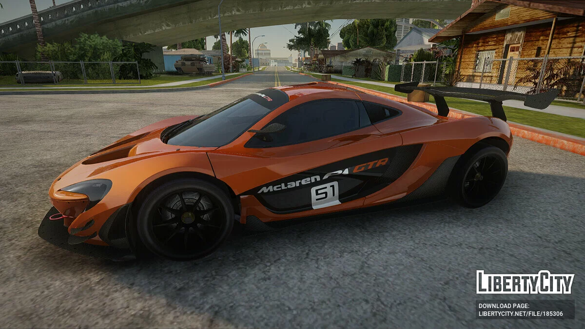 McLaren P1 GTR / GTA San Andreas
