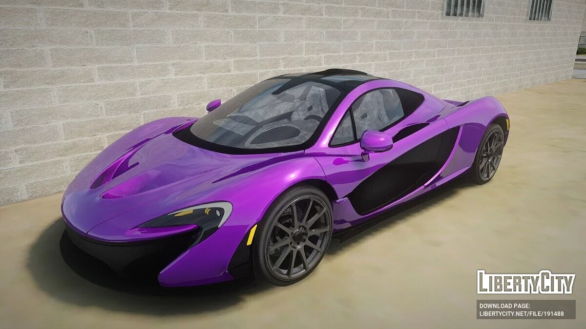 McLaren P1 / GTA San Andreas