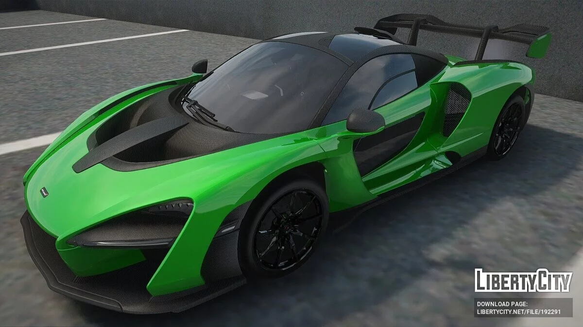 McLaren Senna / GTA San Andreas