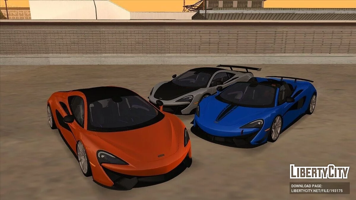 Mclaren 570s + CCD / GTA San Andreas