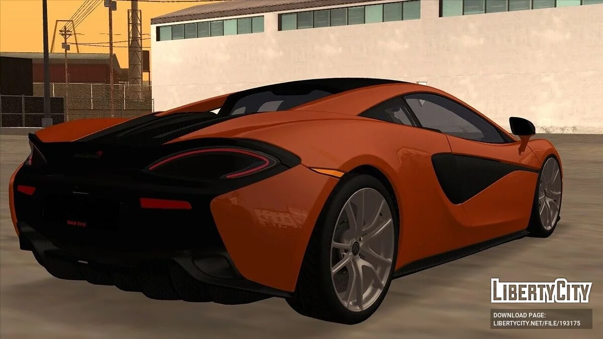 Mclaren 570s + CCD / GTA San Andreas