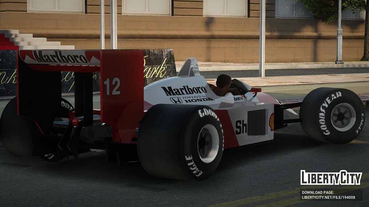 Скачать McLaren MP4/4 для GTA San Andreas