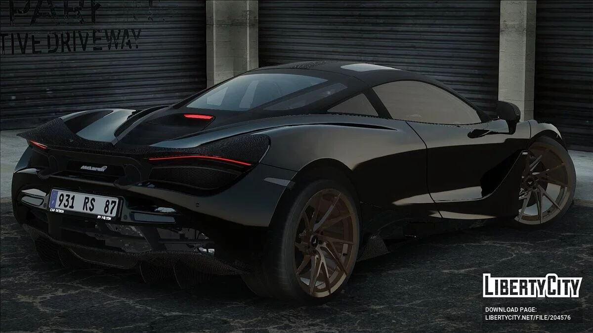 McLaren Vorsteiner 720S 2018 / GTA San Andreas