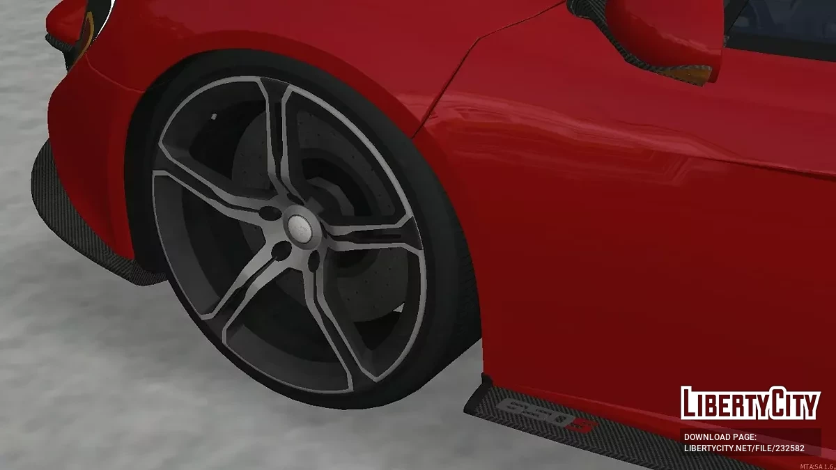 McLaren 650S + CCD / GTA San Andreas