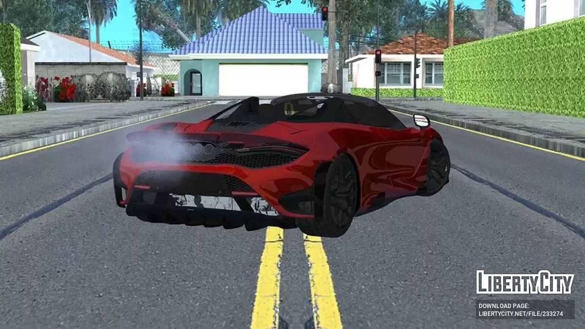 McLaren 765LT Spider / GTA San Andreas