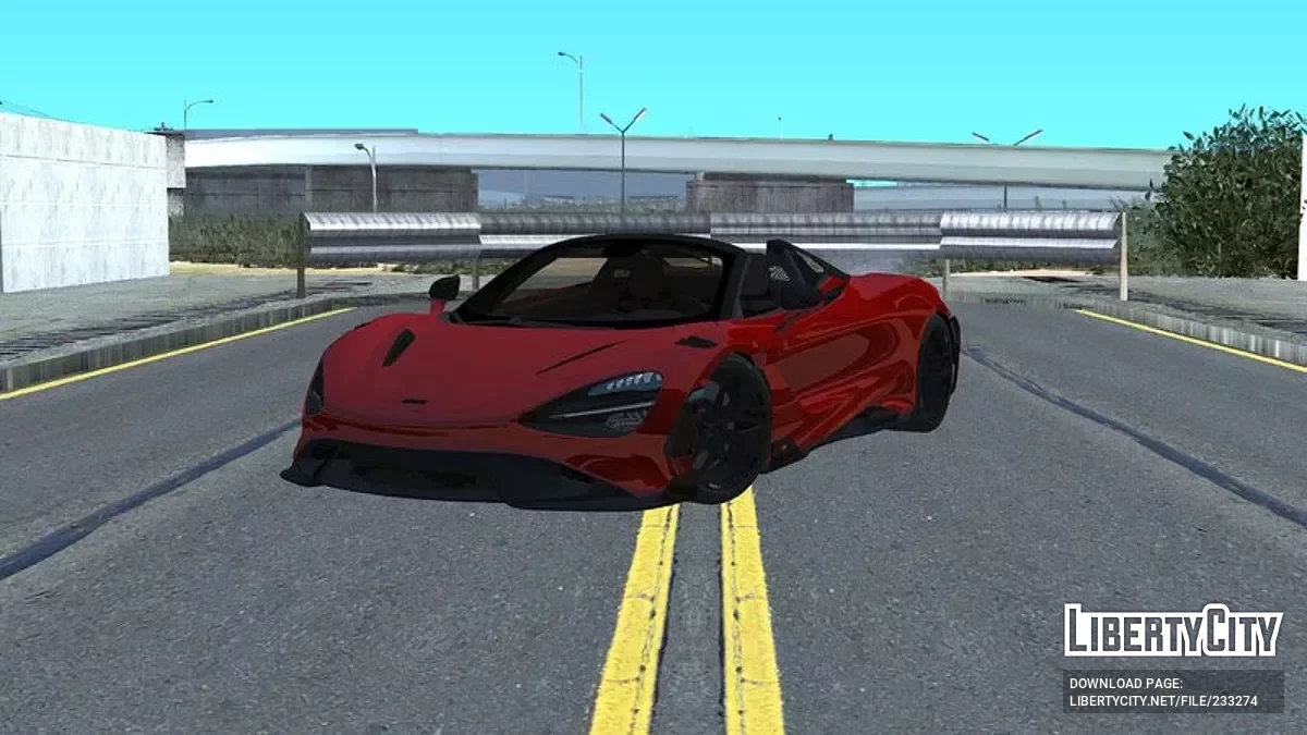 McLaren 765LT Spider / GTA San Andreas