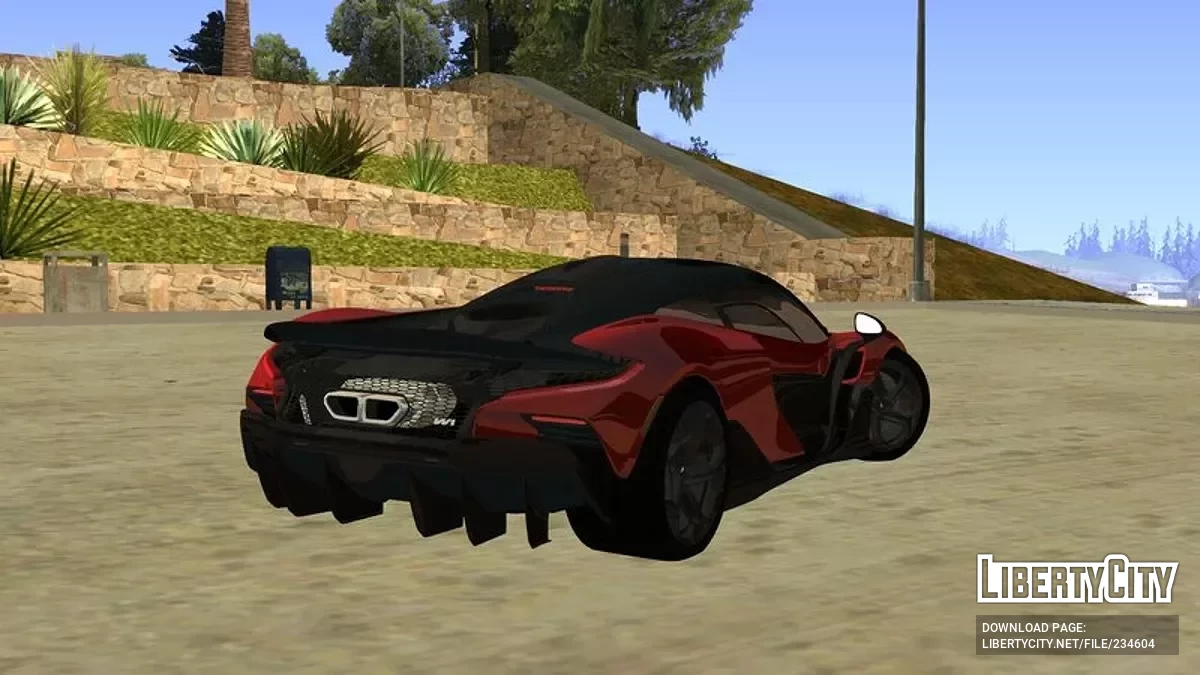 McLaren W1 / GTA San Andreas