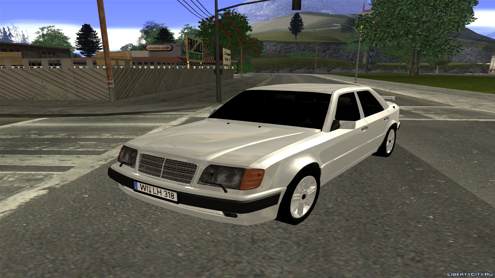 W124 gta 5 addon фото 94