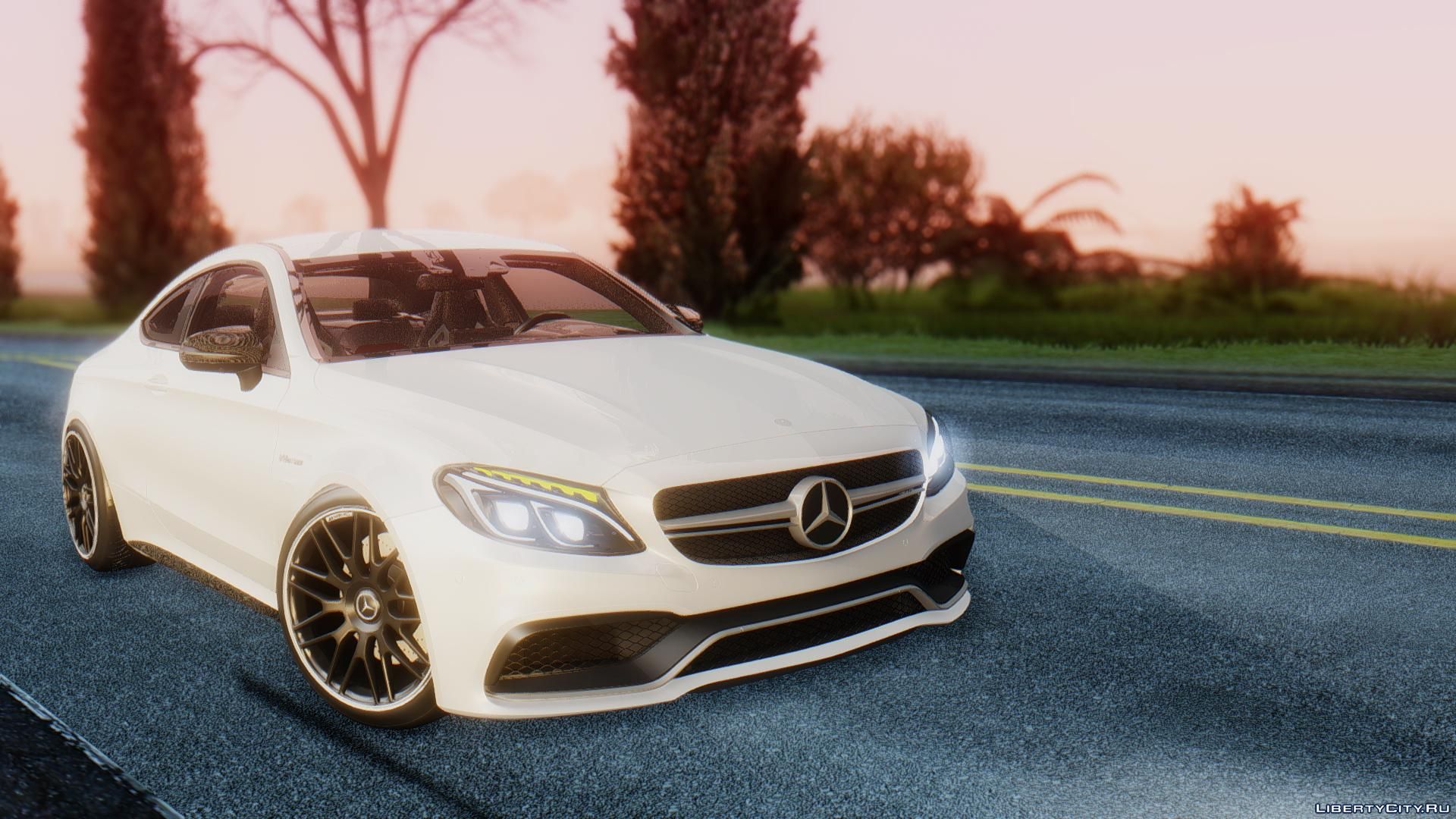 Мерседес для гта са. C63, AMG, Mercedes, Benz, ГТА са. Мерседес в МТА. GTA sa Mercedes-AMG C 63 S Coupe. Мерседес s63 купе МТА.