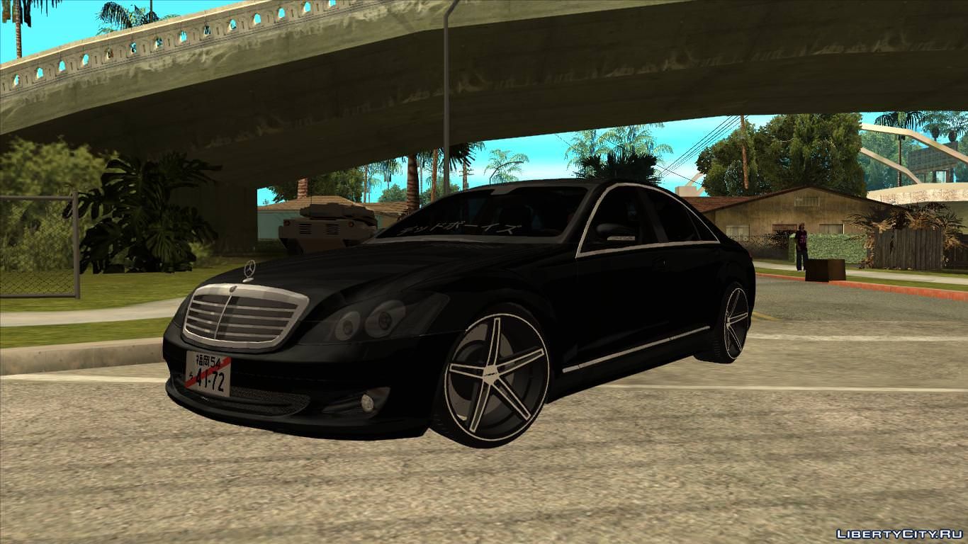 Мерседес для гта са. GTA San Andreas Mercedes Benz. GTA San Andreas Mercedes s65. Mercedes кабан GTA 5.