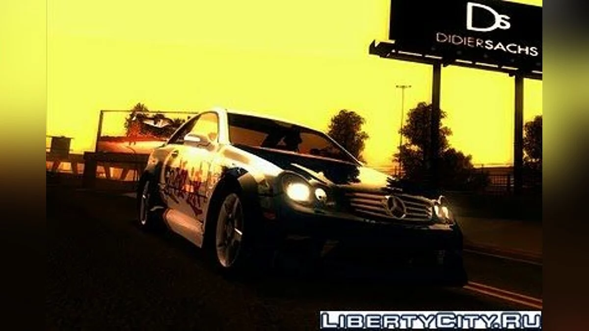 Mercedes-Benz CLK500 / GTA San Andreas