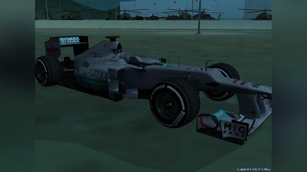 Mercedes AMG Petronas F1 W03 2012 / GTA San Andreas