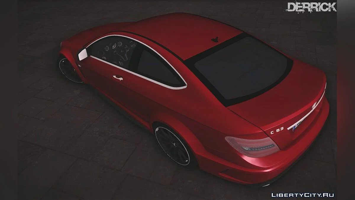 2012 Mercedes-Benz C63 AMG Coupe Black Series / GTA San Andreas