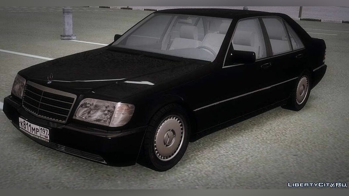 Скачать Mercedes Benz S600 W140 для GTA San Andreas