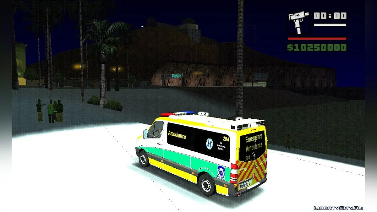 Mercedes Benz Sprinter SA Ambulance Servince  by Thegtadutcher / GTA San Andreas
