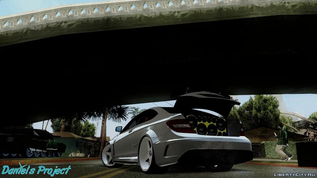 Mercedes Benz C63 AMG Black Edition [ImVehLM] / GTA San Andreas