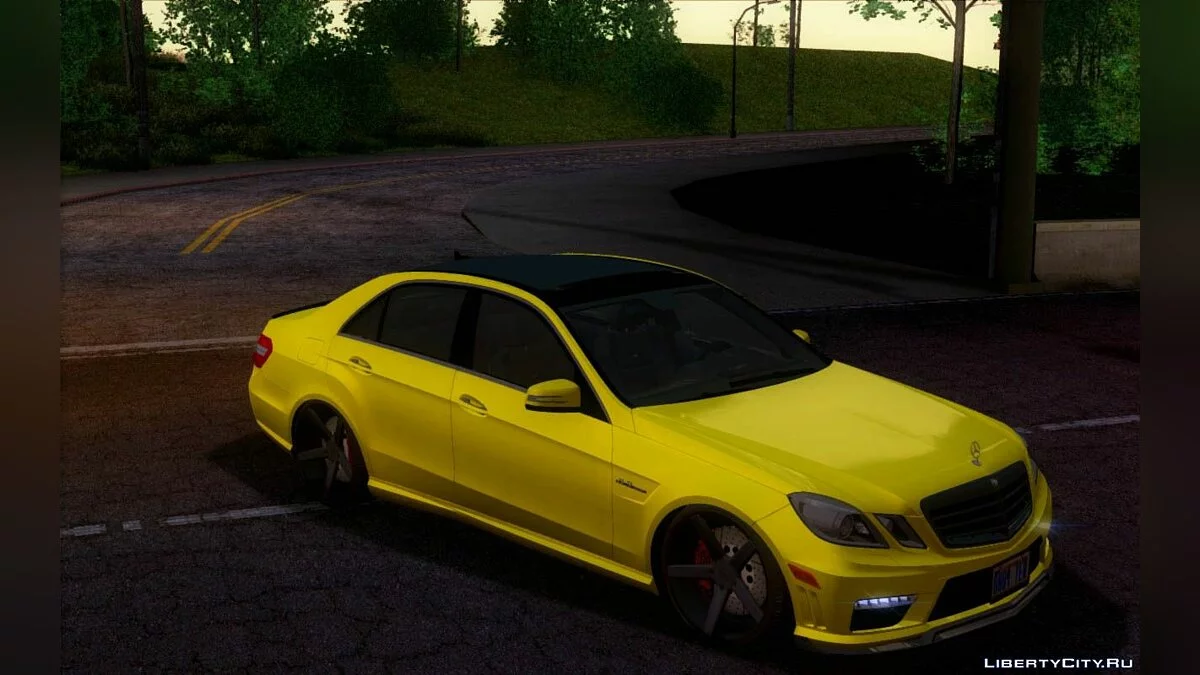 2011 Mercedes-Benz E63 AMG Vossen v1.0 / GTA San Andreas