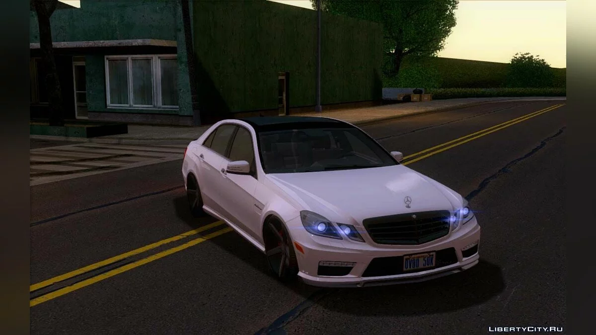 2011 Mercedes-Benz E63 AMG Vossen v1.0 / GTA San Andreas