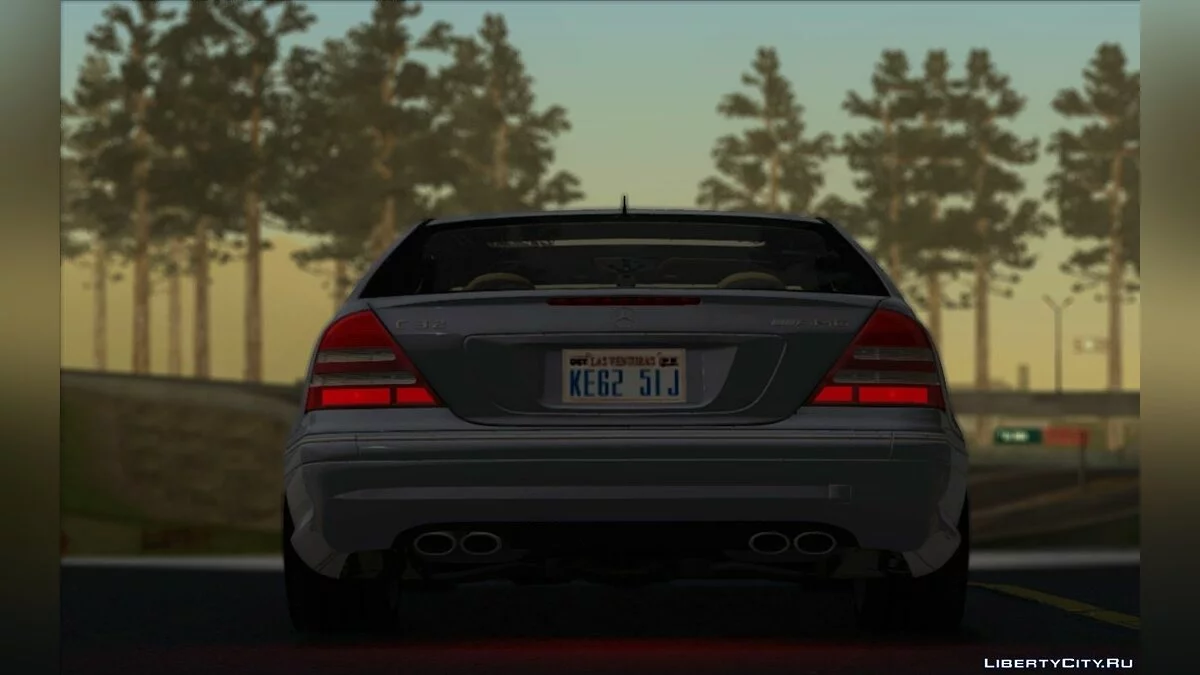 2004 Mercedes-Benz C32 AMG Vossen V1.0 / GTA San Andreas