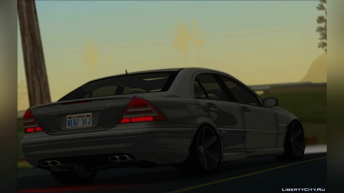 2004 Mercedes-Benz C32 AMG Vossen V1.0 / GTA San Andreas
