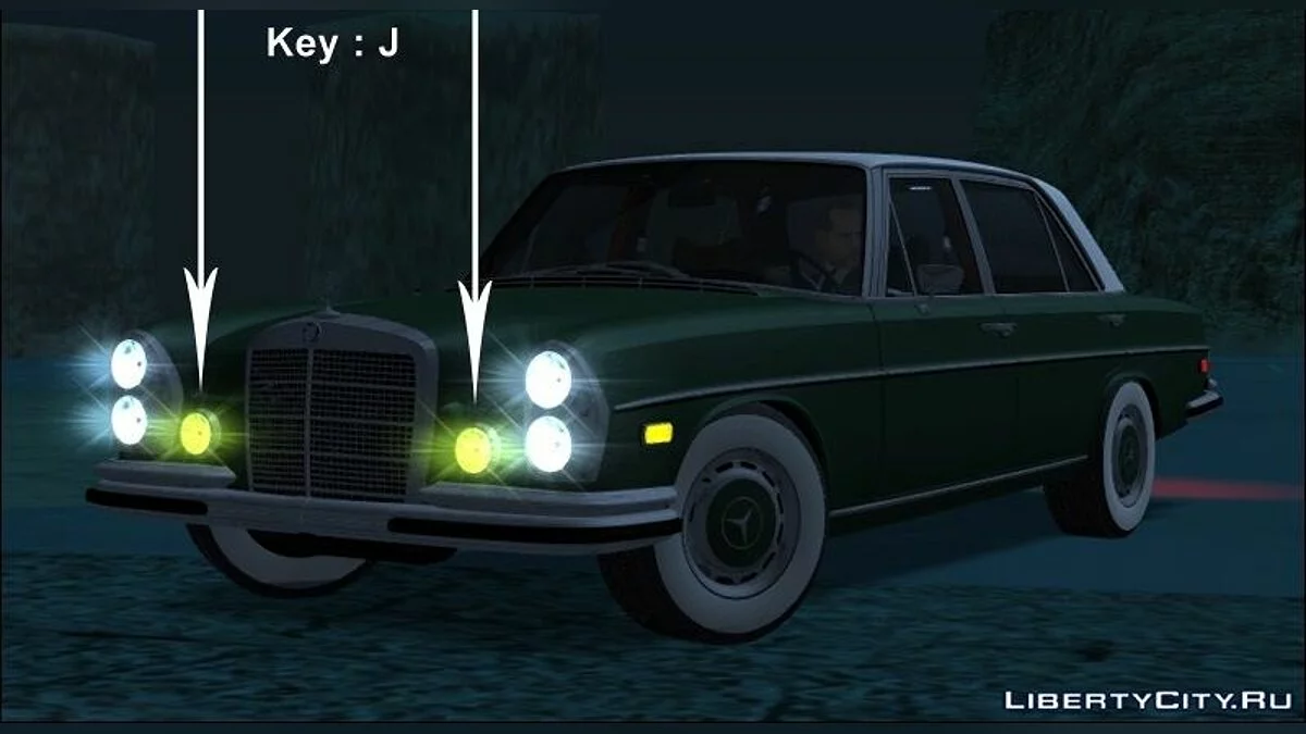 Mercedes-Benz 300SEL 1972 Stock / GTA San Andreas