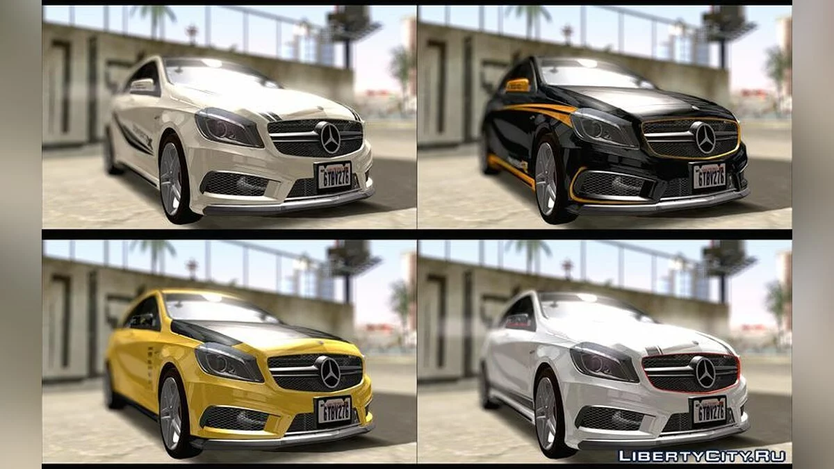 Mercedes-Benz A45 AMG 2012 / GTA San Andreas