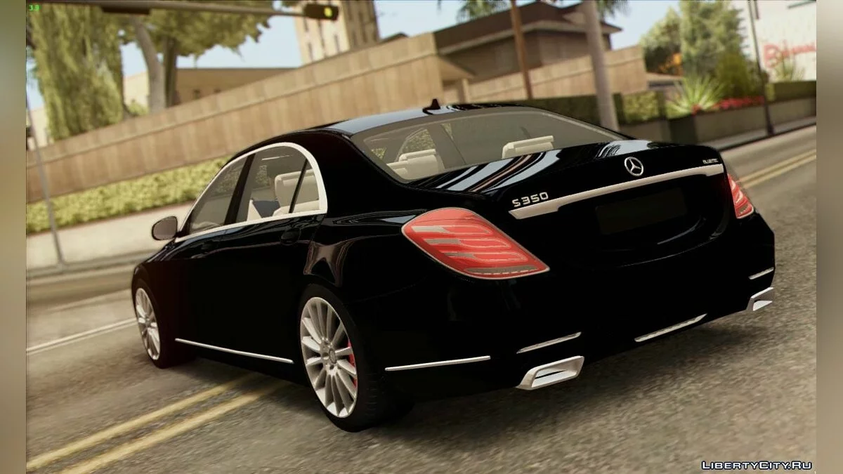 Mercedes-Benz S350 W222 / GTA San Andreas