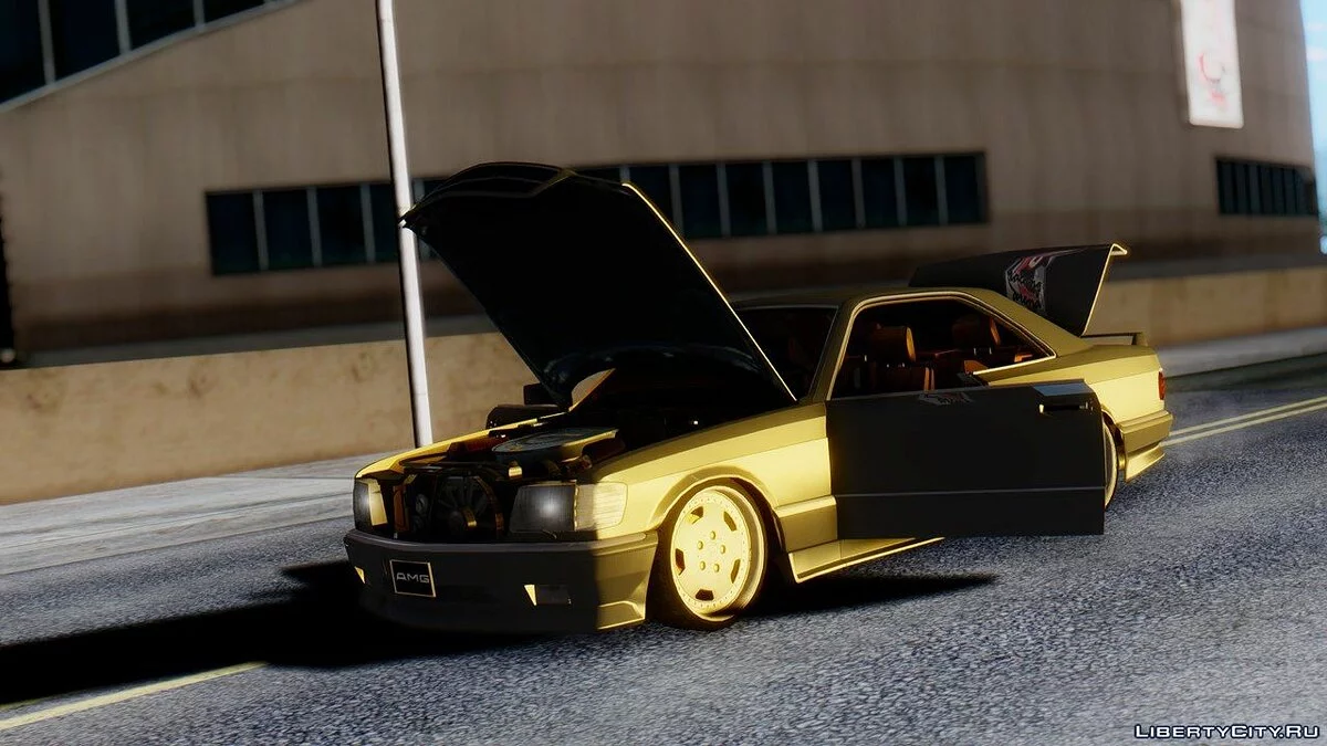 Mercedes-Benz 560 Sec AMG / GTA San Andreas
