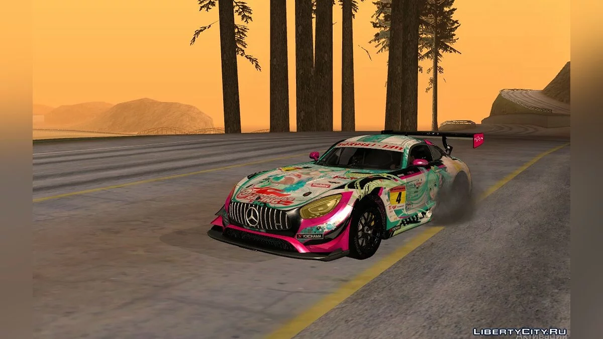 Mercedes Benz AMG GT3 / GTA San Andreas