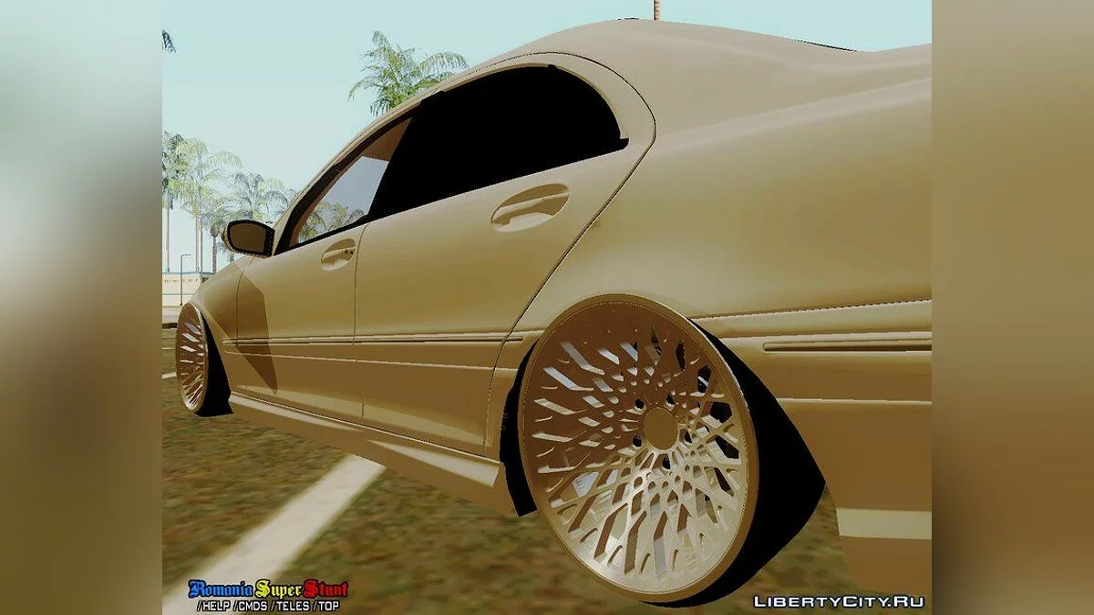 Mercedes-Benz C32 AMG Stanced / GTA San Andreas
