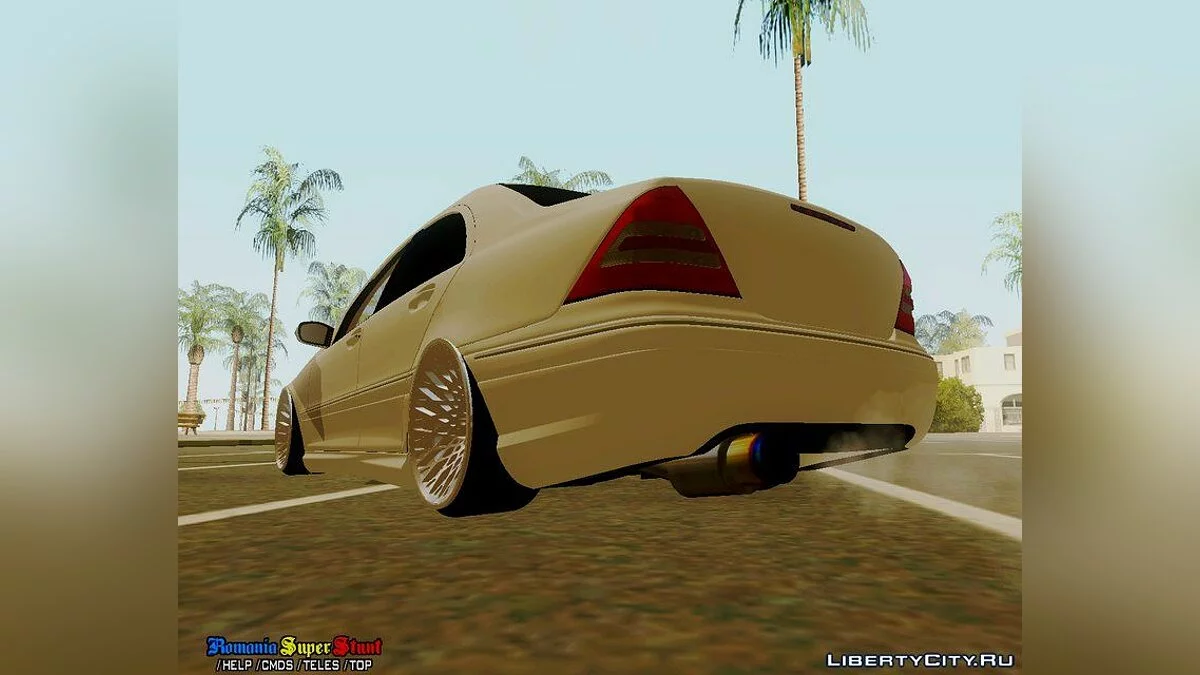 Mercedes-Benz C32 AMG Stanced / GTA San Andreas