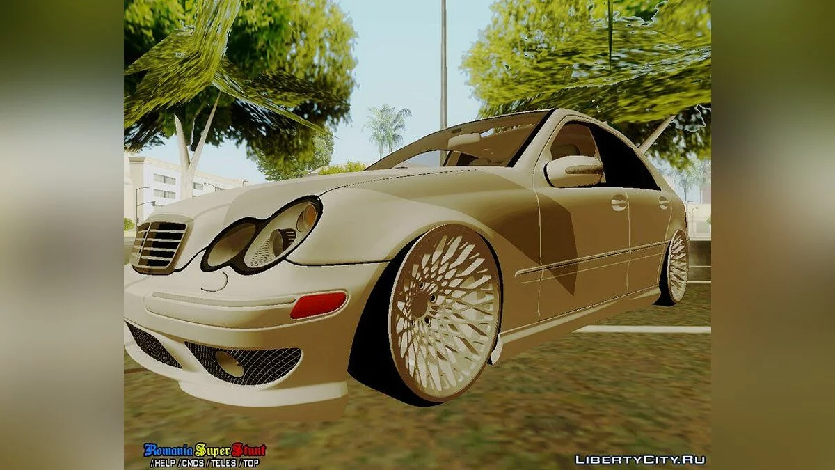 Mercedes-Benz C32 AMG Stanced / GTA San Andreas
