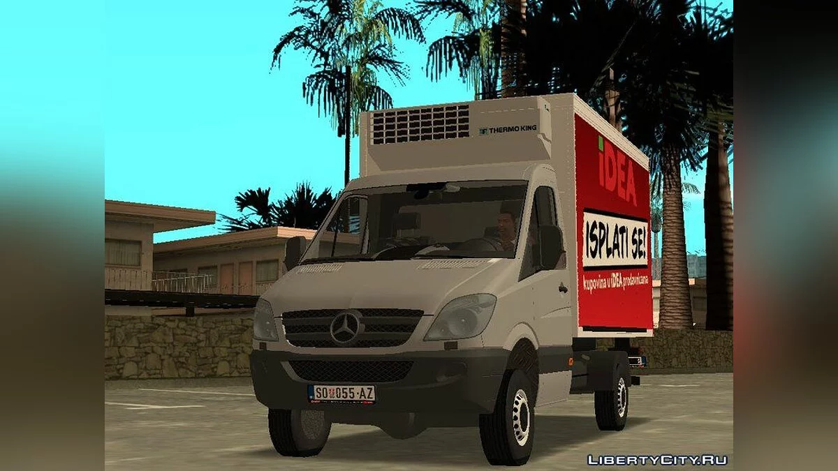 Mercedes Benz Sprinter Transporter / GTA San Andreas