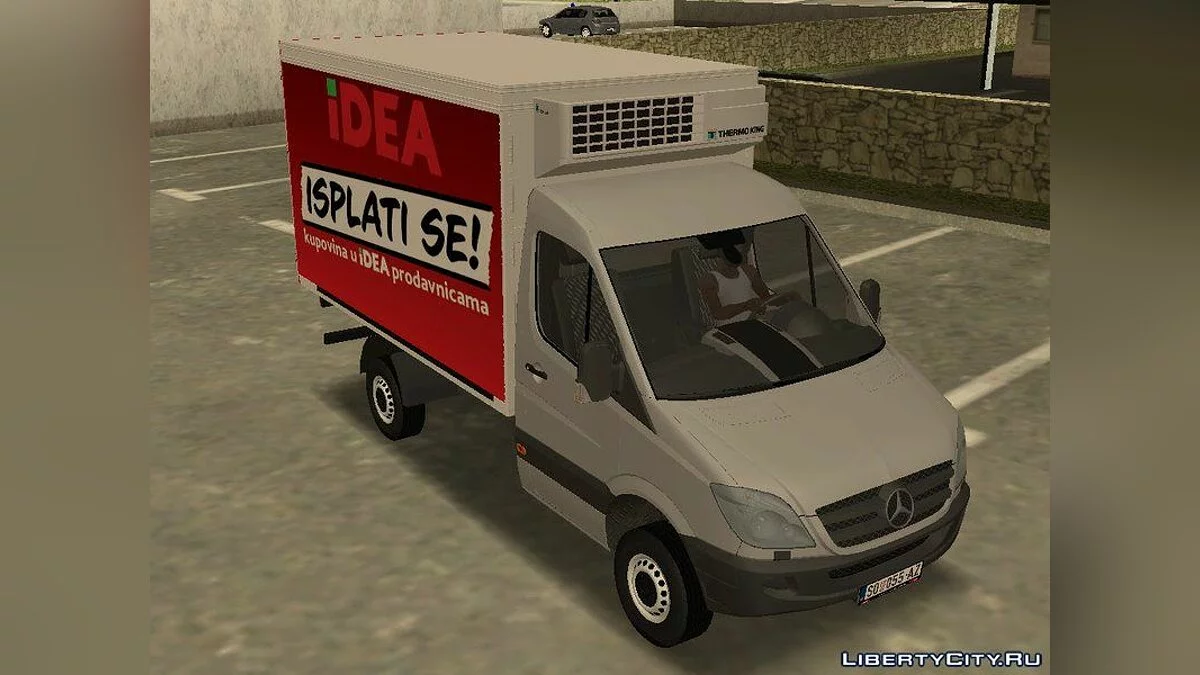 Mercedes Benz Sprinter Transporter / GTA San Andreas