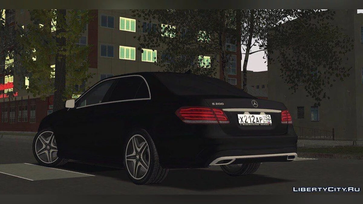 Mercedes-Benz E200 / GTA San Andreas