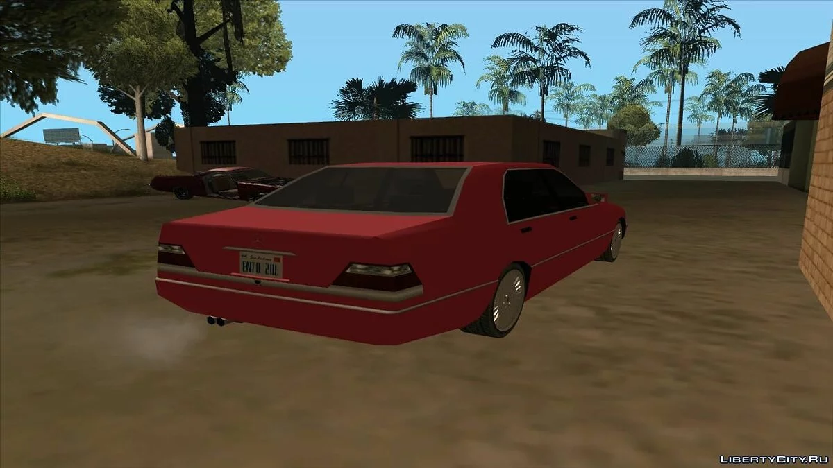 Mercedes-Benz W140 Low Poly / GTA San Andreas