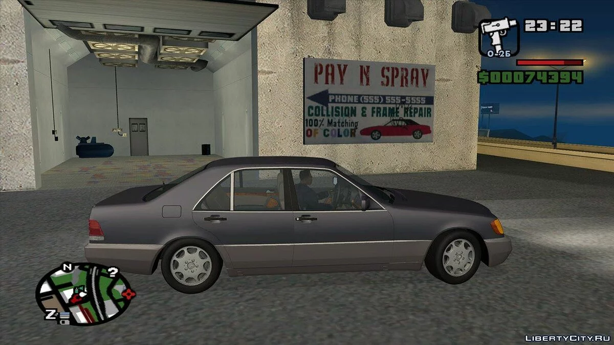 Mercedes-benz 500SE 1991 / GTA San Andreas